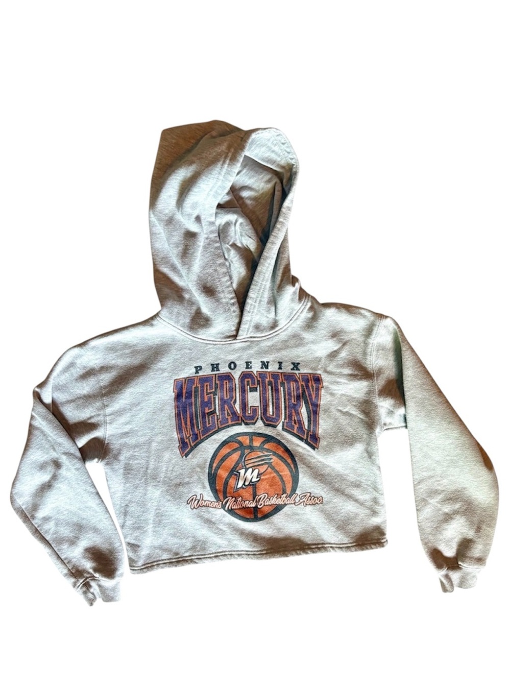 Phoenix Mercury WNBA Women's Cropped Hoodie Sweatshirt size Medium